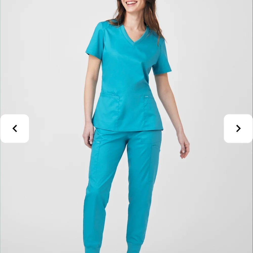 Landau Women's Teal Scrub Set